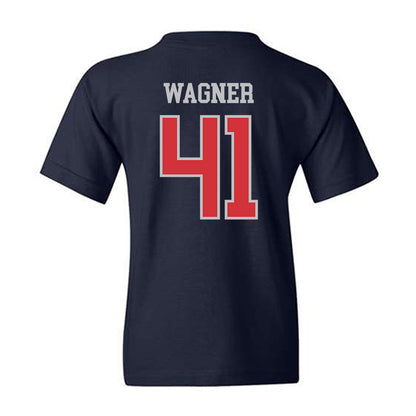 SMC - NCAA Baseball : Chase Wagner - Classic Shersey Youth T-Shirt-1