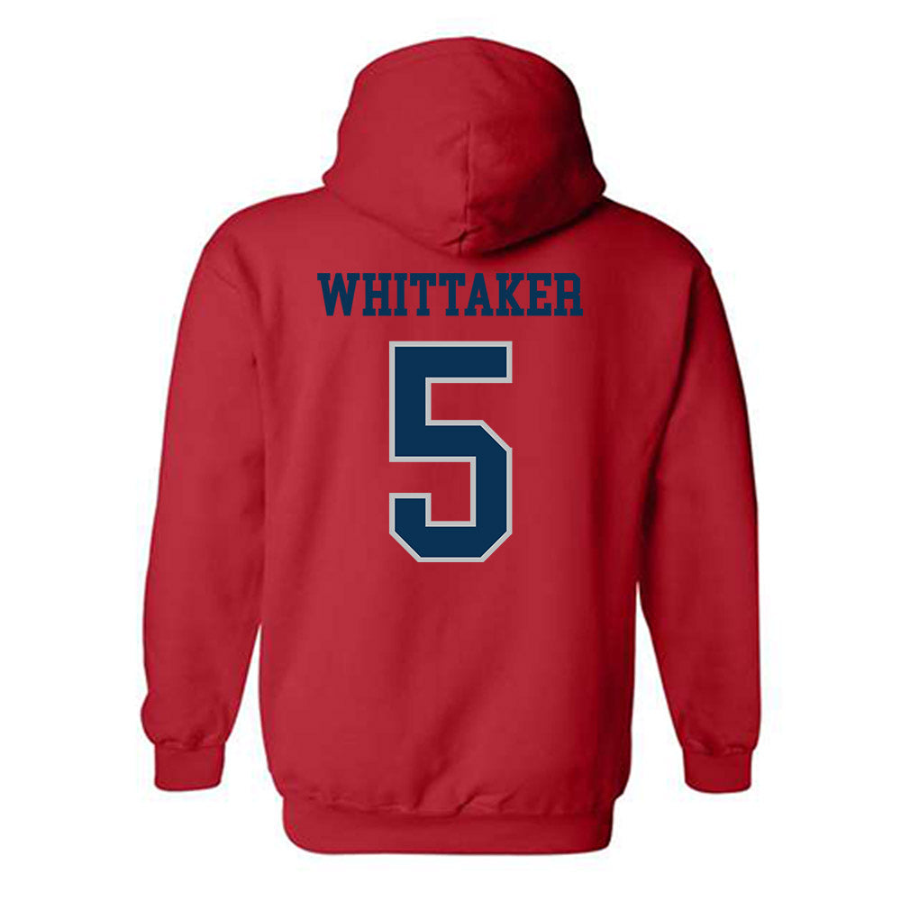 SMC - NCAA Men's Soccer : Jaydon Whittaker - Classic Shersey Hooded Sweatshirt-1