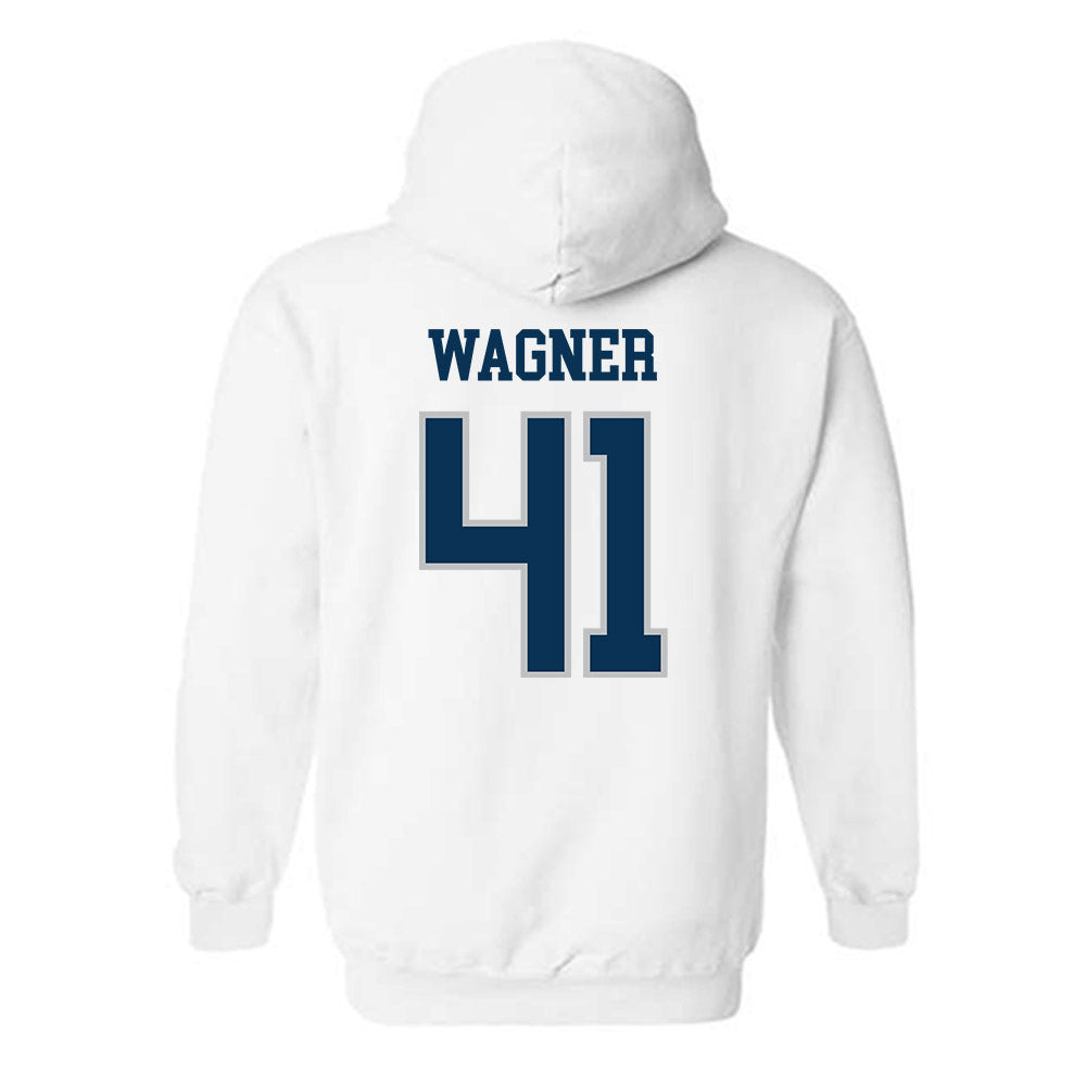 SMC - NCAA Baseball : Chase Wagner - Classic Shersey Hooded Sweatshirt-1