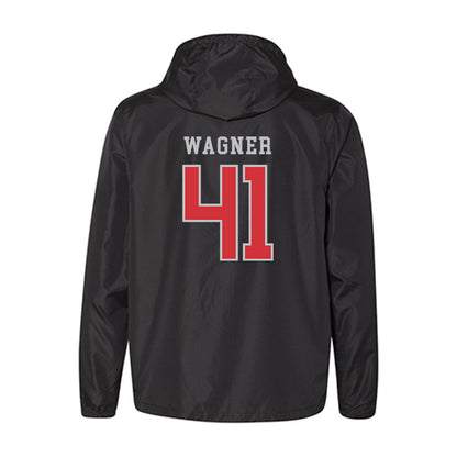 SMC - NCAA Baseball : Chase Wagner - Windbreaker-1