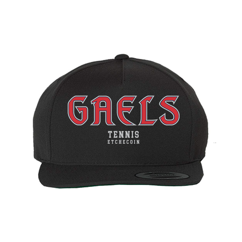 SMC - NCAA Men's Tennis : Juan Pedro Etchecoin - Snapback Hat-0
