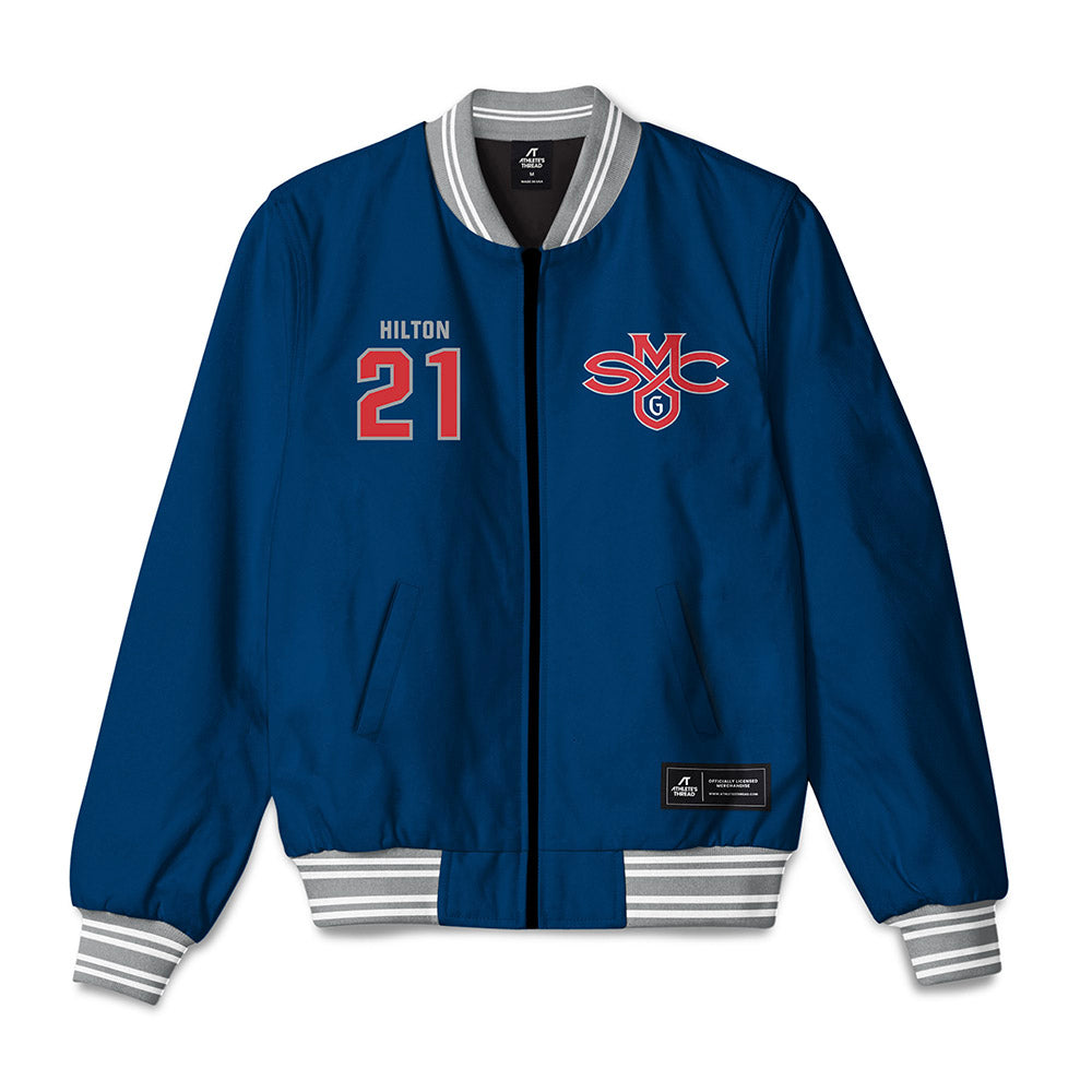 SMC - NCAA Baseball : Jake Hilton - Bomber Jacket-0