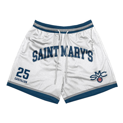 SMC - NCAA Women's Volleyball : Abby Castillon - Shorts-0