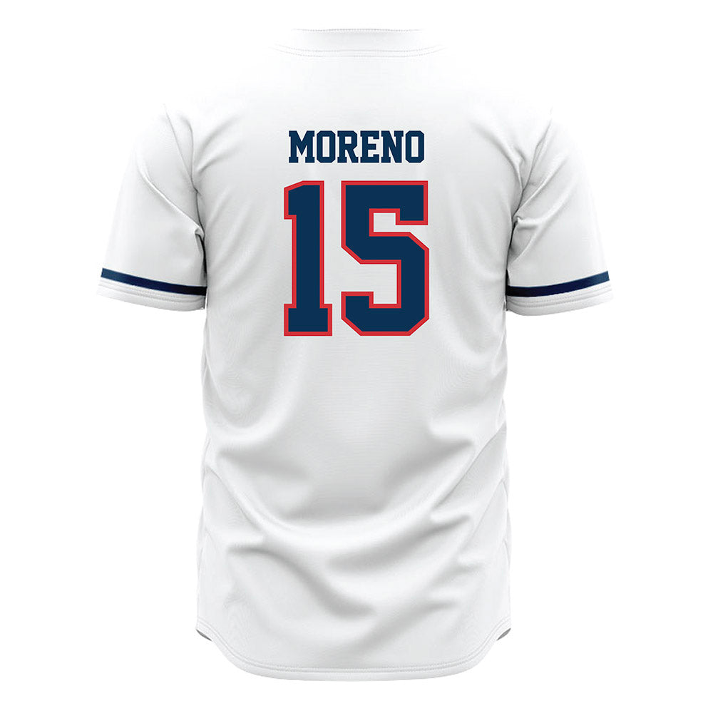 SMC - NCAA Baseball : Joseph Moreno - white Jersey-1