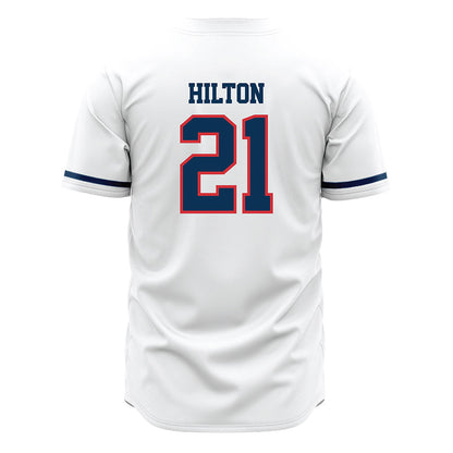 SMC - NCAA Baseball : Jake Hilton - white Jersey-1
