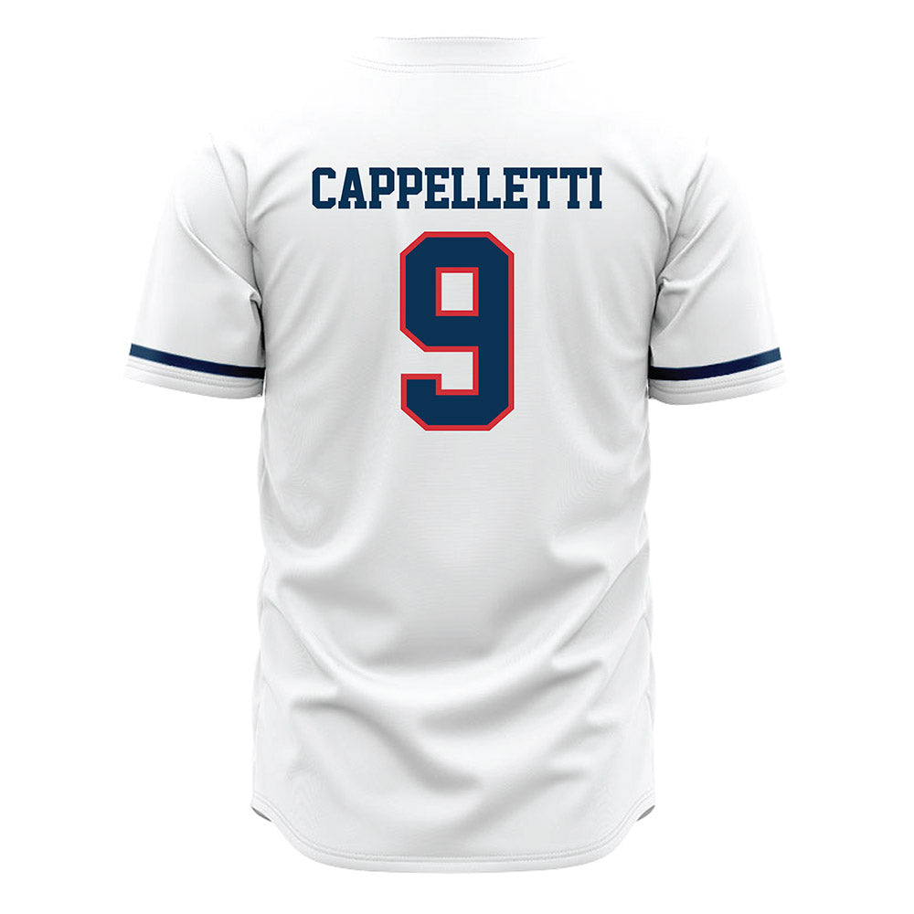 SMC - NCAA Baseball : Cody Cappelletti - white Jersey-1