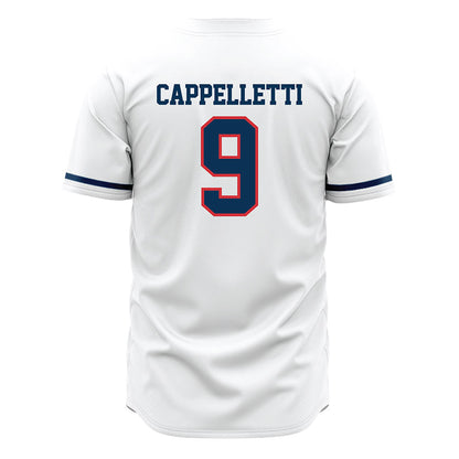 SMC - NCAA Baseball : Cody Cappelletti - white Jersey-1