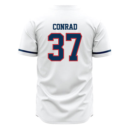 SMC - NCAA Baseball : Blake Conrad - white Jersey-1