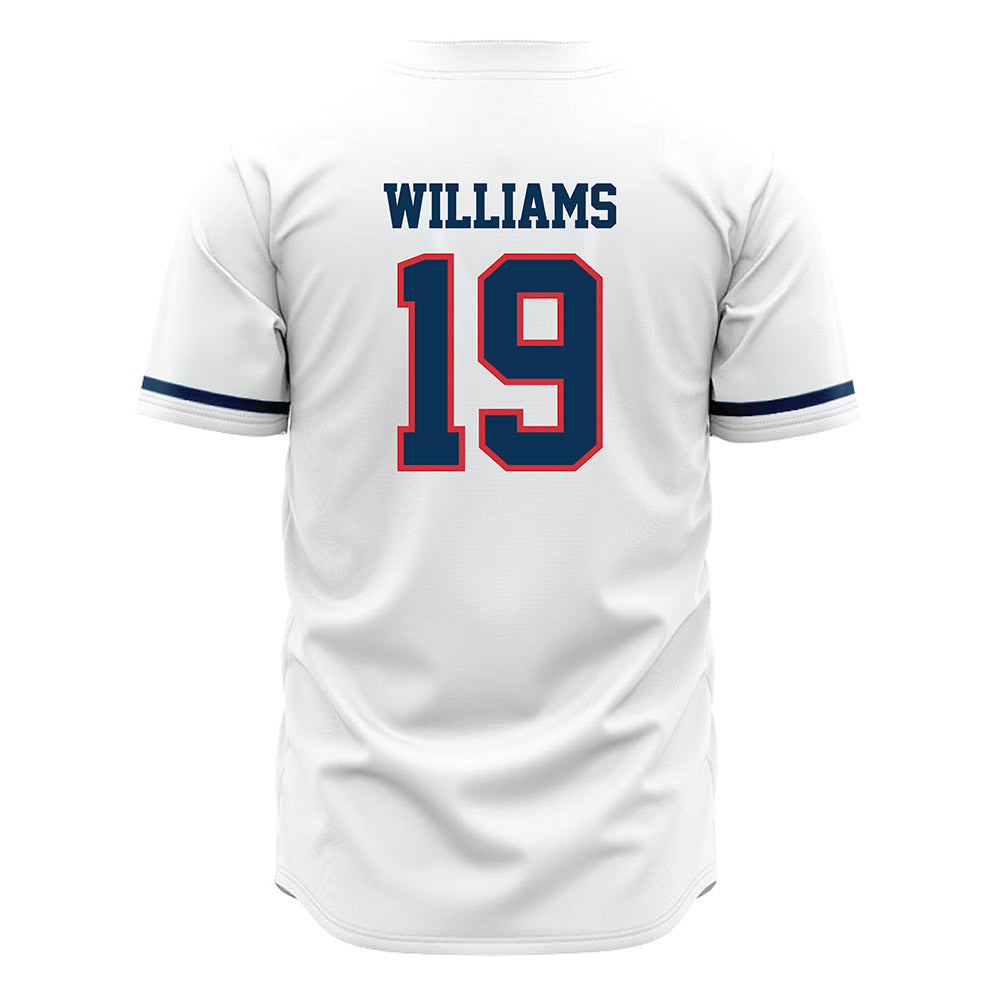 SMC - NCAA Baseball : Brett Williams - white Jersey-1
