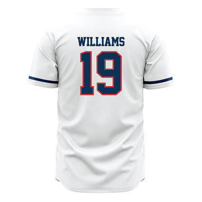 SMC - NCAA Baseball : Brett Williams - white Jersey-1