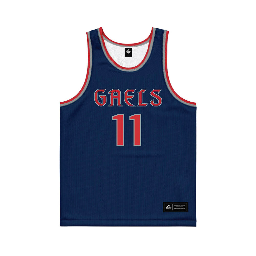 SMC - NCAA Women's Basketball : Coco Urlacher - Blue Basketball Jersey-0