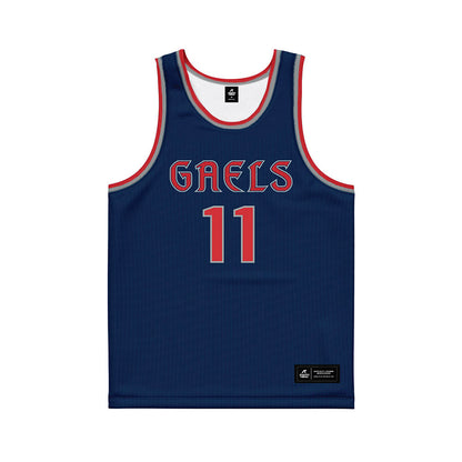 SMC - NCAA Women's Basketball : Coco Urlacher - Blue Basketball Jersey-0