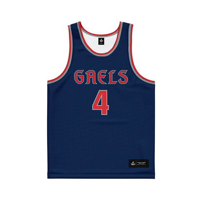 SMC - NCAA Women's Basketball : Charlece Ohiaeri - Blue Basketball Jersey-0