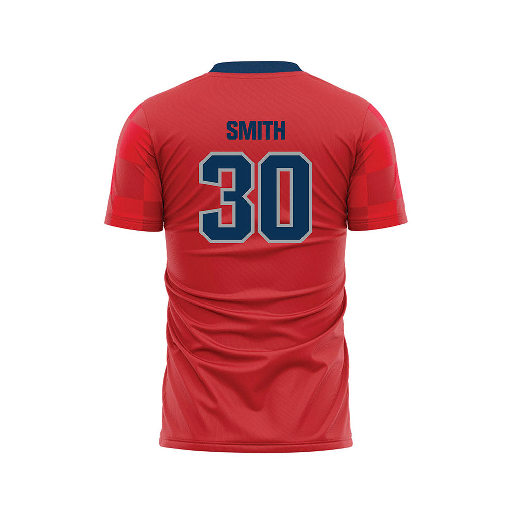 SMC - NCAA Women's Soccer : Brooklyn Smith - Red Soccer Jersey-1