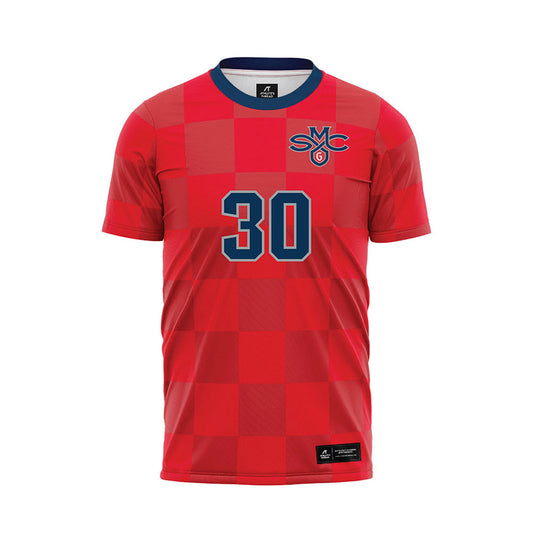 SMC - NCAA Women's Soccer : Brooklyn Smith - Red Soccer Jersey-0