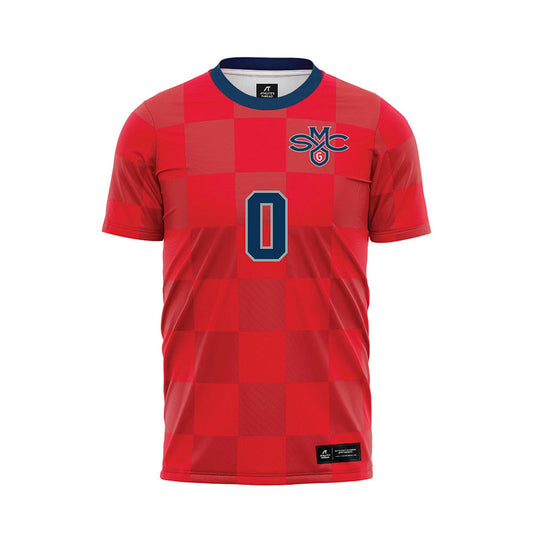 SMC - NCAA Women's Soccer : Soraya Souvanaphong - Red Soccer Jersey-0