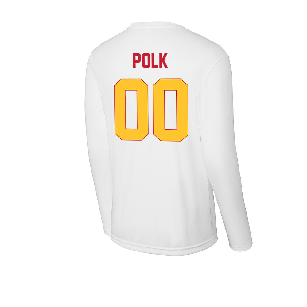 Ferris State - NCAA Football : Victor Polk - Activewear Long Sleeve T-Shirt-1