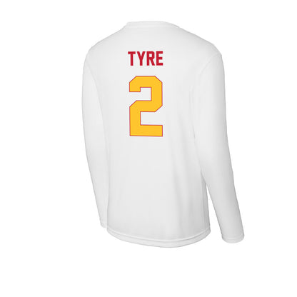 Ferris State - NCAA Football : Kelby Tyre - Activewear Long Sleeve T-Shirt-1
