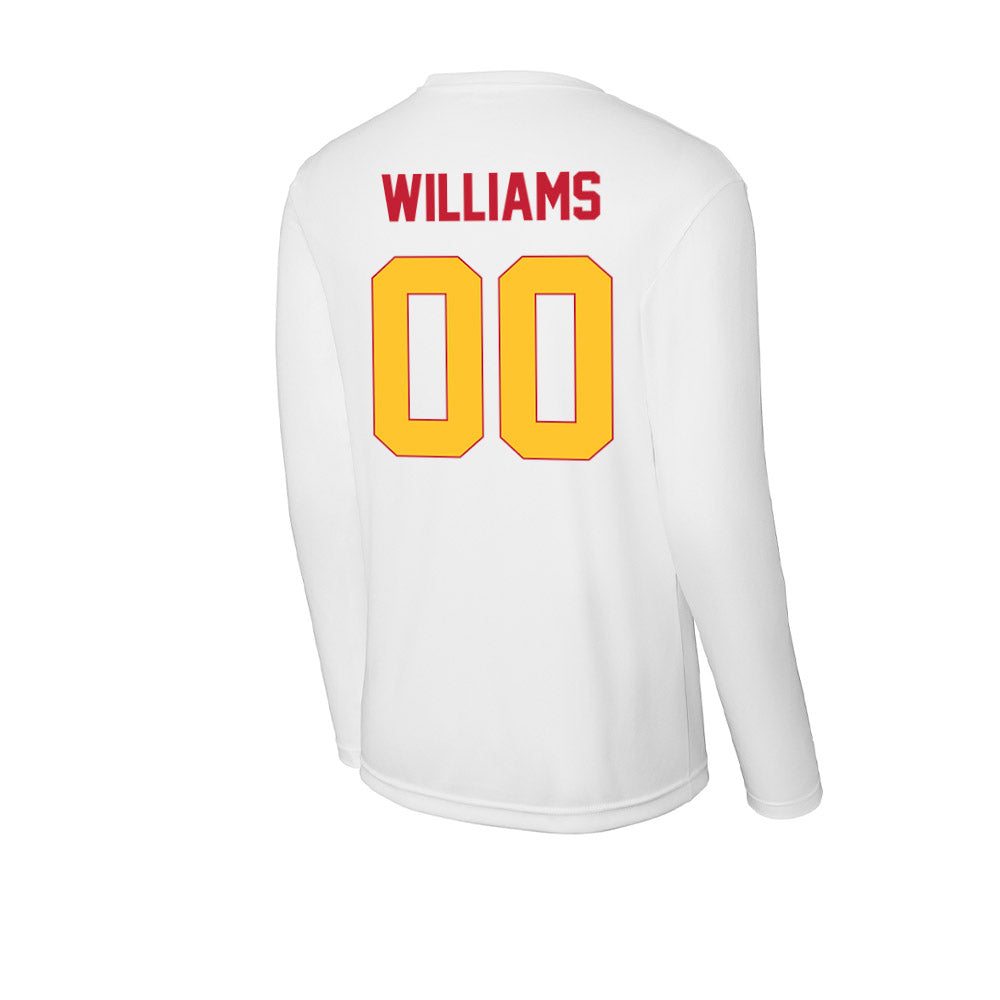 Ferris State - NCAA Football : Jamison Williams - Activewear Long Sleeve T-Shirt-1
