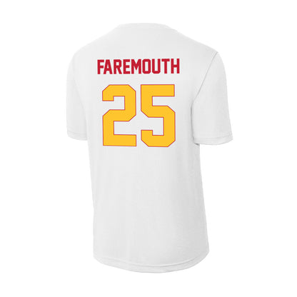 Ferris State - NCAA Men's Ice Hockey : Zach Faremouth - Activewear T-Shirt-1