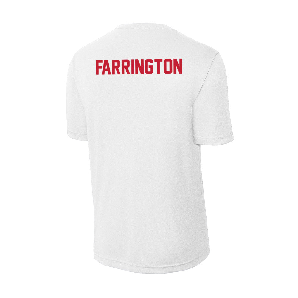 Ferris State - NCAA Men's Track & Field : Blace Farrington - Activewear T-Shirt-1