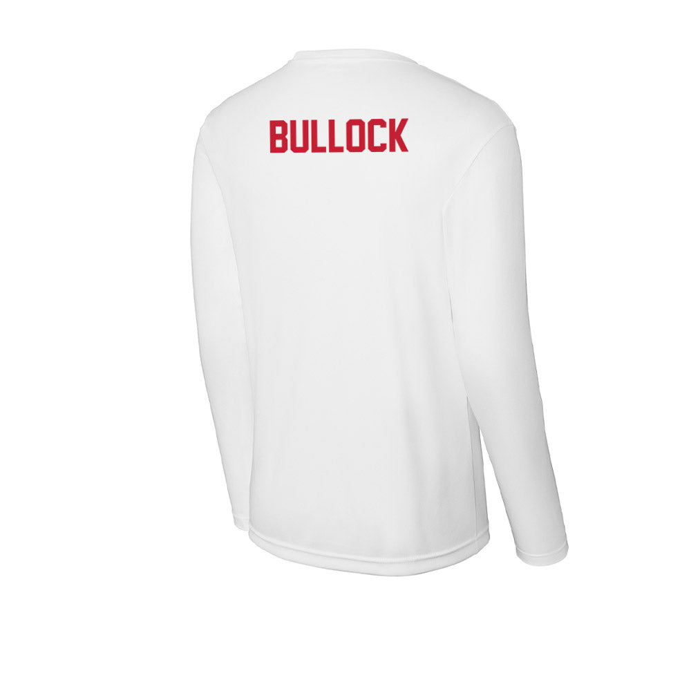 Ferris State - NCAA Women's Track & Field : Grace Bullock - Activewear Long Sleeve T-Shirt-1