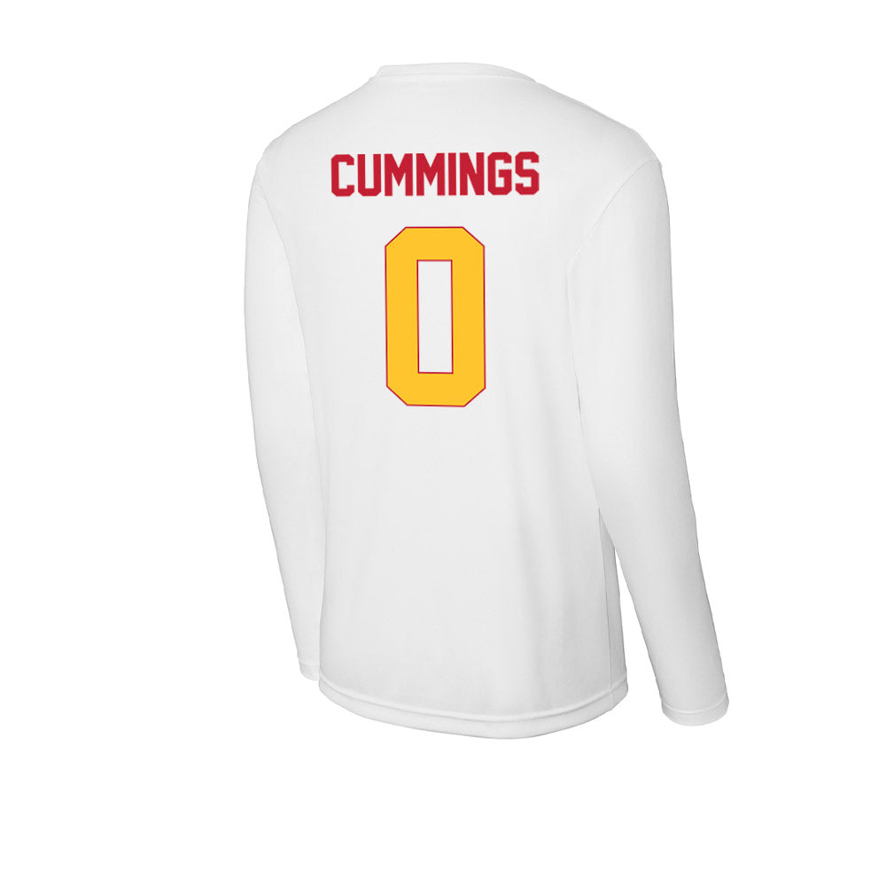 Ferris State - NCAA Football : Sam Cummings - Activewear Long Sleeve T-Shirt-1