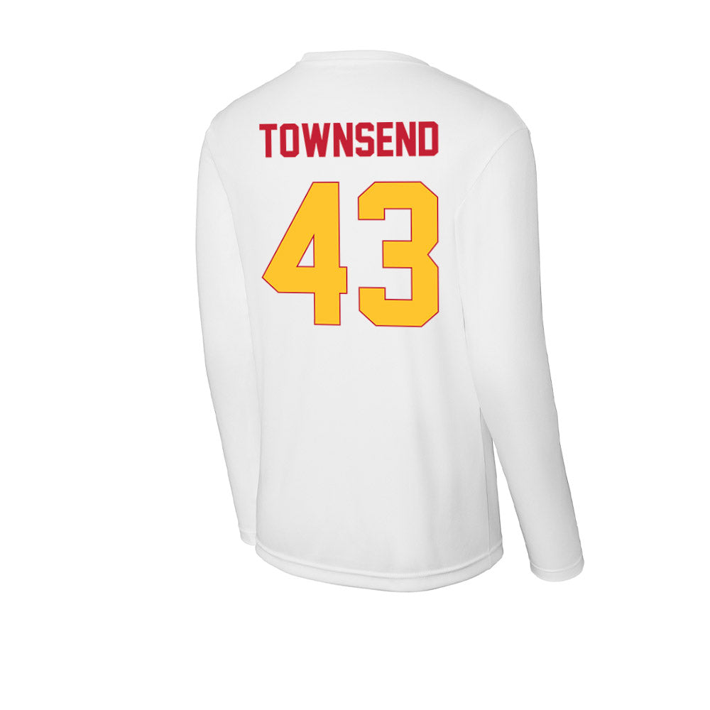 Ferris State - NCAA Football : Razah Townsend - Activewear Long Sleeve T-Shirt-1