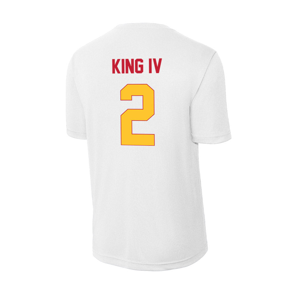 Ferris State - NCAA Football : Damion King IV - Activewear T-Shirt-1