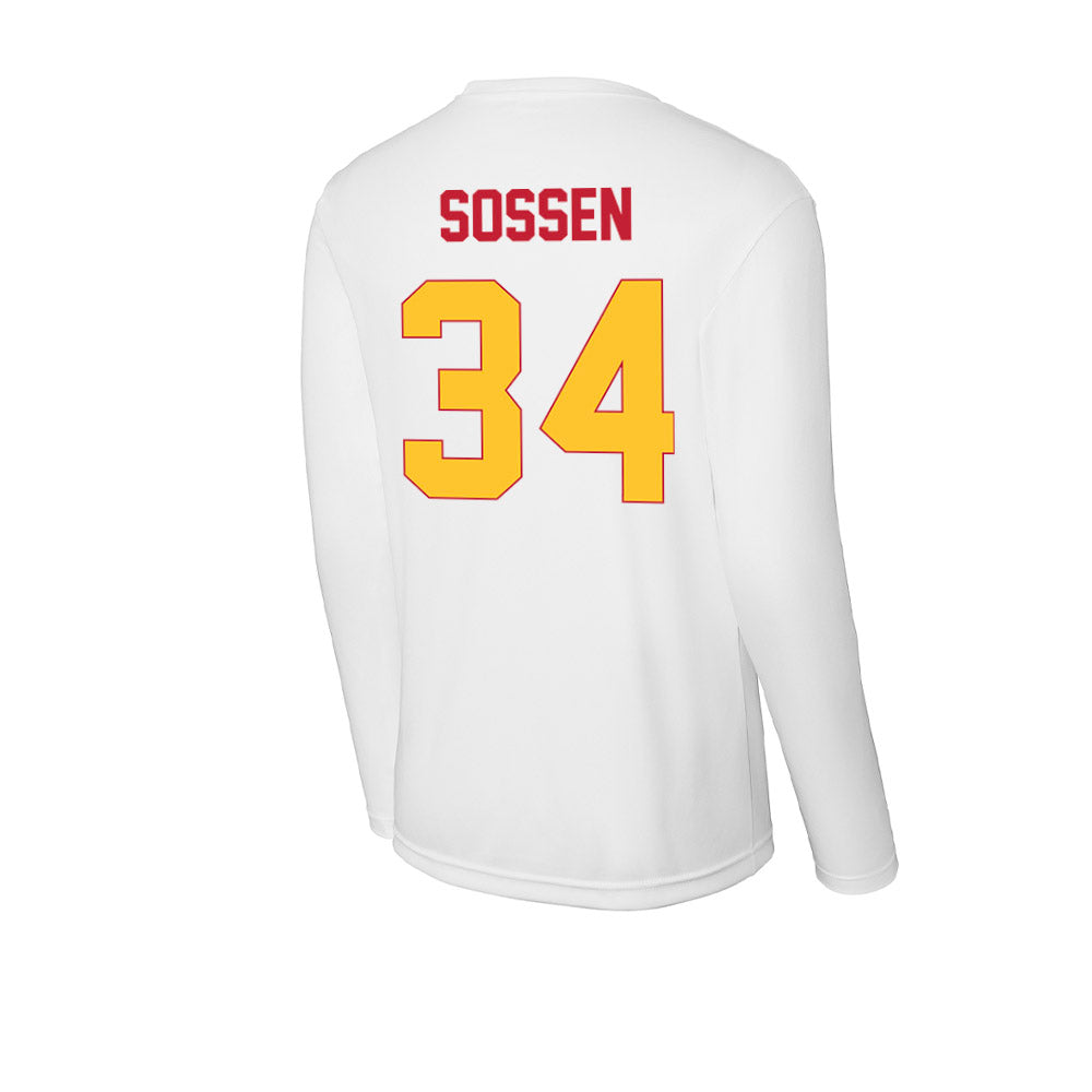 Ferris State - NCAA Football : Finn Sossen - Activewear Long Sleeve T-Shirt-1