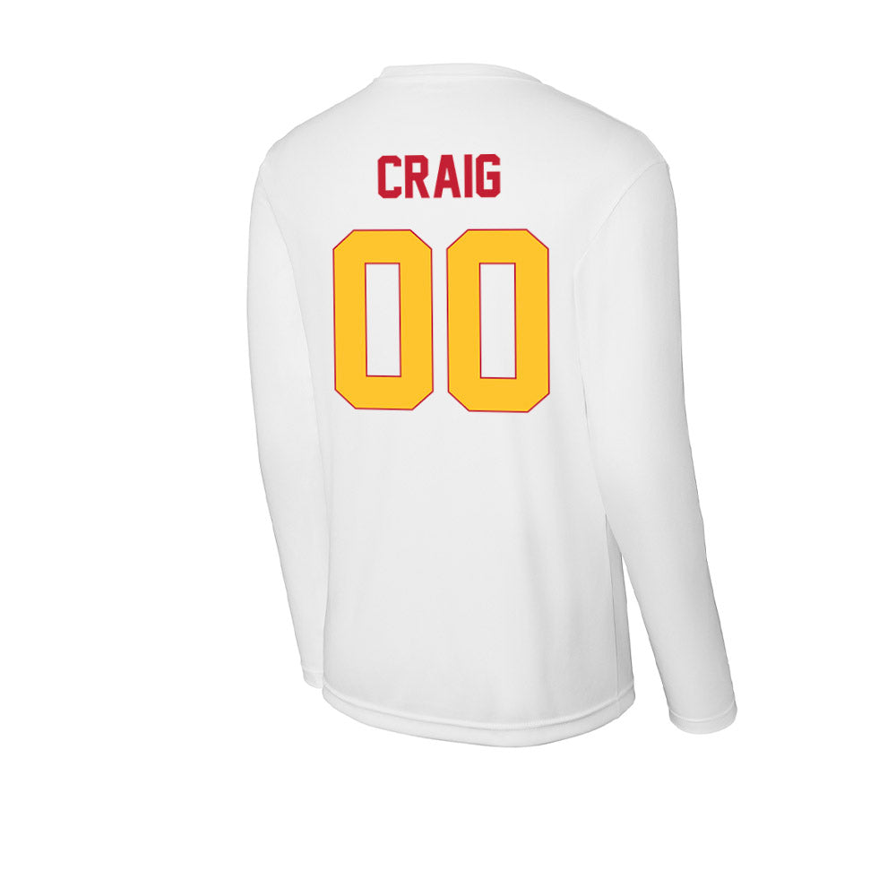 Ferris State - NCAA Football : Theotis Craig - Activewear Long Sleeve T-Shirt-1
