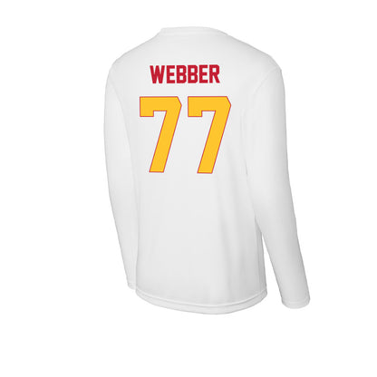 Ferris State - NCAA Football : Tyrone Webber - Activewear Long Sleeve T-Shirt-1