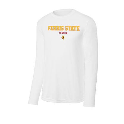 Ferris State - NCAA Women's Tennis : Kalyna Nichita - Activewear Long Sleeve T-Shirt-0