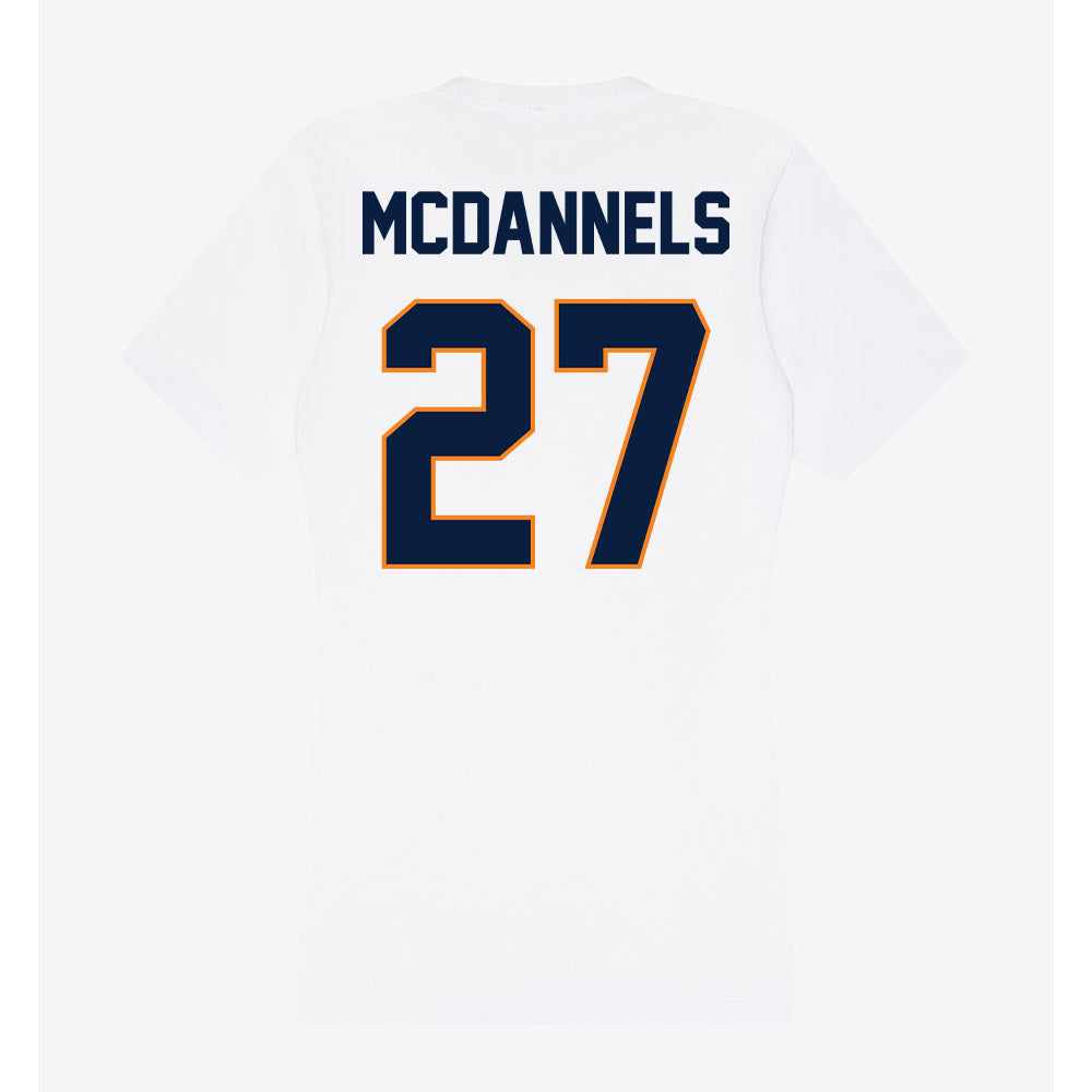 UTEP - NCAA Women's Soccer : Zeta McDannels - Women's V-Neck T-Shirt-1