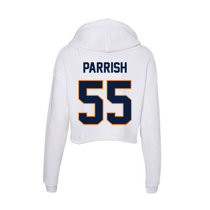 UTEP - NCAA Football : Leander Parrish - Women's Crop Fleece Hooded Sweatshirt-1