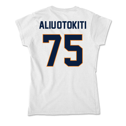 UTEP - NCAA Football : Omoruyi Aliu-Otokiti - Soft Style Women’s T-Shirt-1