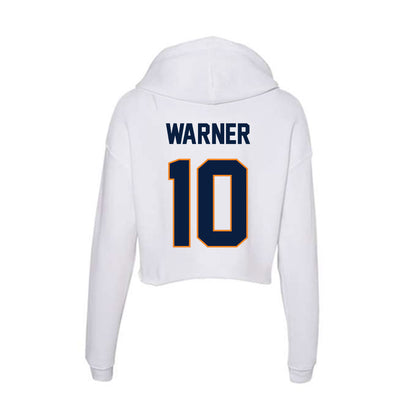 UTEP - NCAA Football : Chad Warner - Women's Crop Fleece Hoodie-1