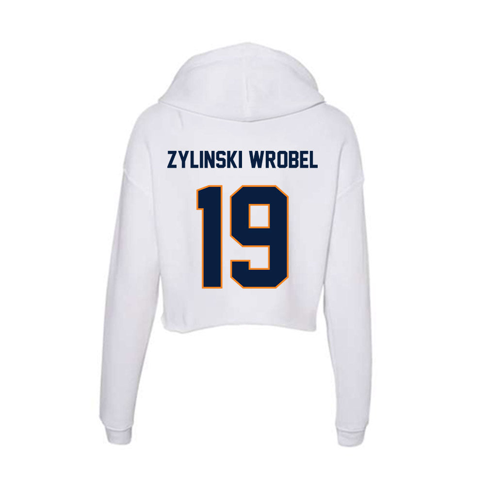 UTEP - NCAA Softball : Mallory Zylinski wrobel - Women's Crop Fleece Hoodie-1