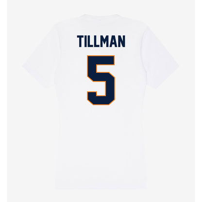 UTEP - NCAA Football : TJ Tillman - Women's V-Neck T-Shirt-1