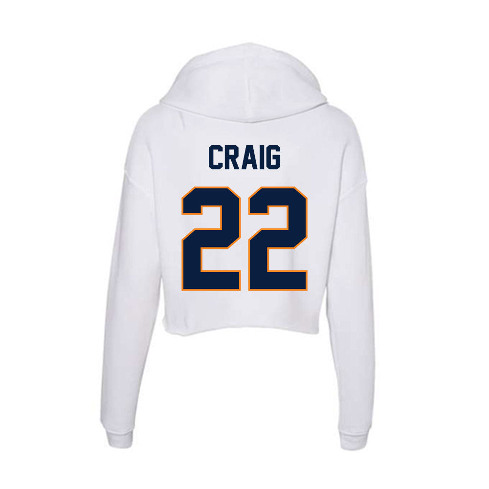 UTEP - NCAA Softball : Kimber Craig - Women's Crop Fleece Hoodie-1