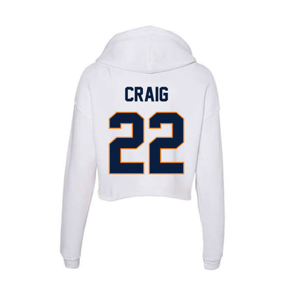 UTEP - NCAA Softball : Kimber Craig - Women's Crop Fleece Hoodie-1