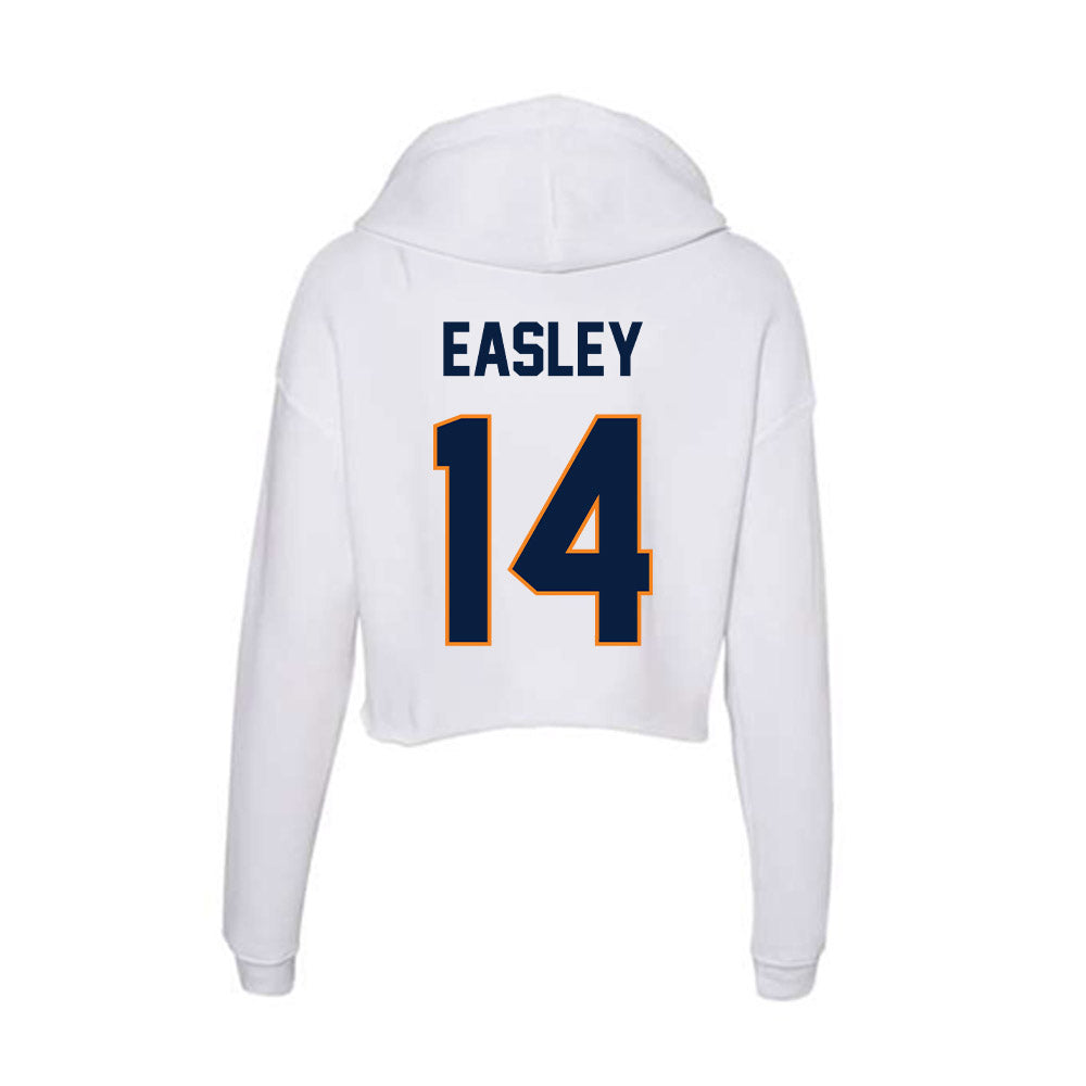 UTEP - NCAA Women's Soccer : Avery Easley - Women's Crop Fleece Hoodie-1