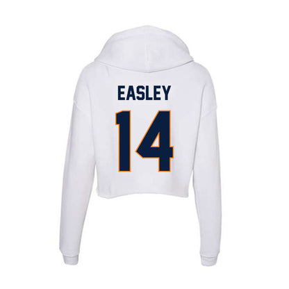 UTEP - NCAA Women's Soccer : Avery Easley - Women's Crop Fleece Hoodie-1