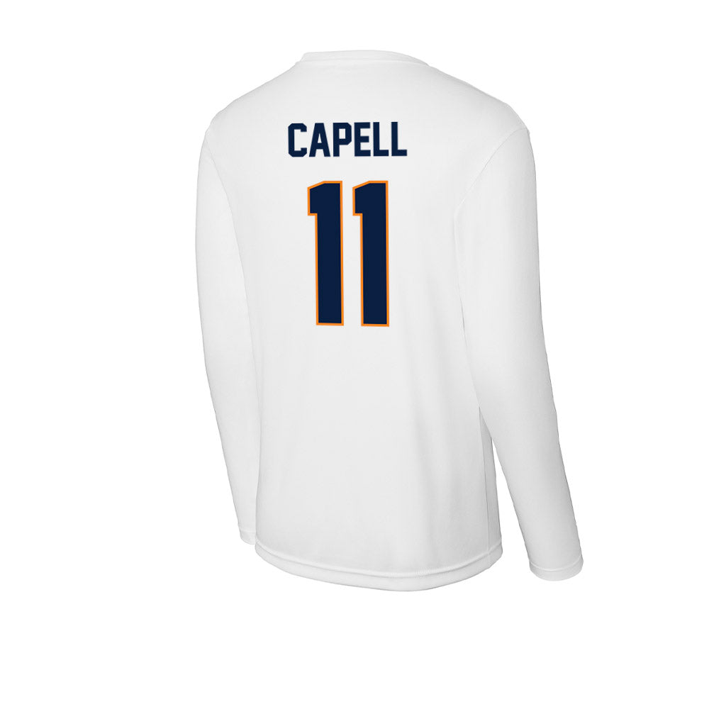 UTEP - NCAA Football : Royal Capell - Activewear Long Sleeve T-Shirt-1