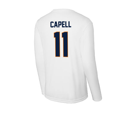 UTEP - NCAA Football : Royal Capell - Activewear Long Sleeve T-Shirt-1