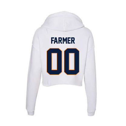 UTEP - NCAA Football : Kelton Farmer - Women's Crop Fleece Hooded Sweatshirt-1