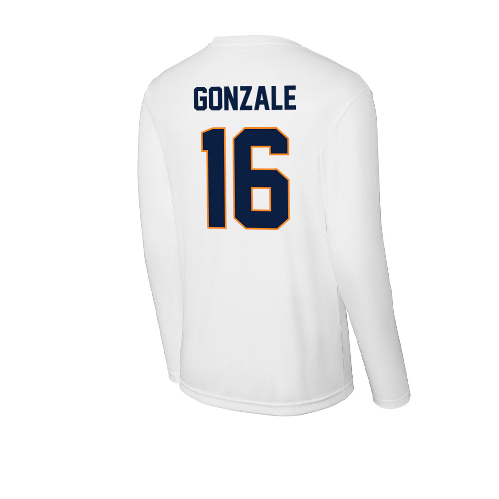 UTEP - NCAA Beach Volleyball : Alexa Gonzale - Activewear Long Sleeve T-Shirt-1