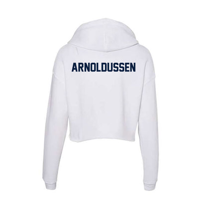 UTEP - NCAA Men's Track & Field : Malin Arnoldussen - Women's Crop Fleece Hoodie-1