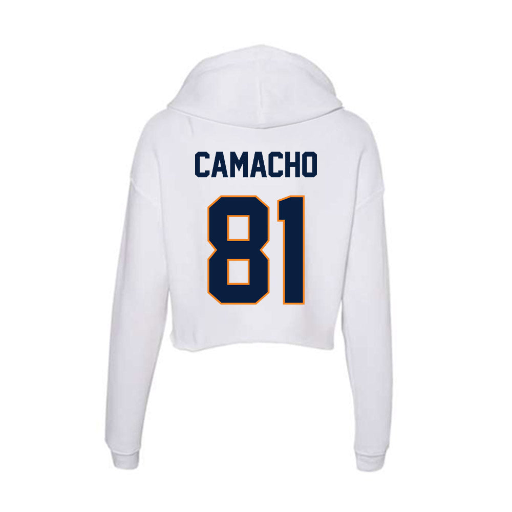 UTEP - NCAA Football : Johan Camacho - Women's Crop Fleece Hoodie-1