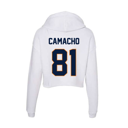 UTEP - NCAA Football : Johan Camacho - Women's Crop Fleece Hoodie-1